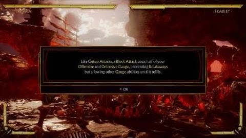 Mortal Kombat 11 - Baraka & Skarlet Flawless Block Tutorial