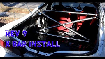 Project Integra Track Car Build- Episode 8 (Installing X Bar)