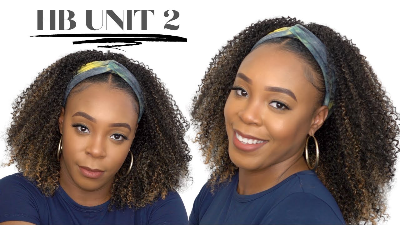 Sensationnel Dashly Synthetic Hair Headband Wig - HB UNIT 2 --/WIGTYPES.COM  - YouTube
