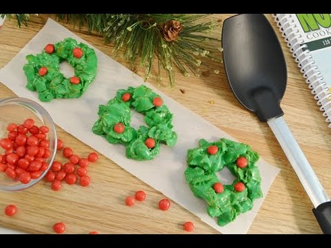 Holiday Wreaths Cookie Recipe - No Bake Christmas Cookie | RadaCutlery.com