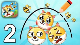 Save the Doge – Gameplay Walkthrough Part 2 - Bee Attack Rescue Gameplay (Android & iOS) screenshot 2