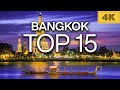 Top 15 things to do in bangkok  thailand  bangkok nightlife 4k