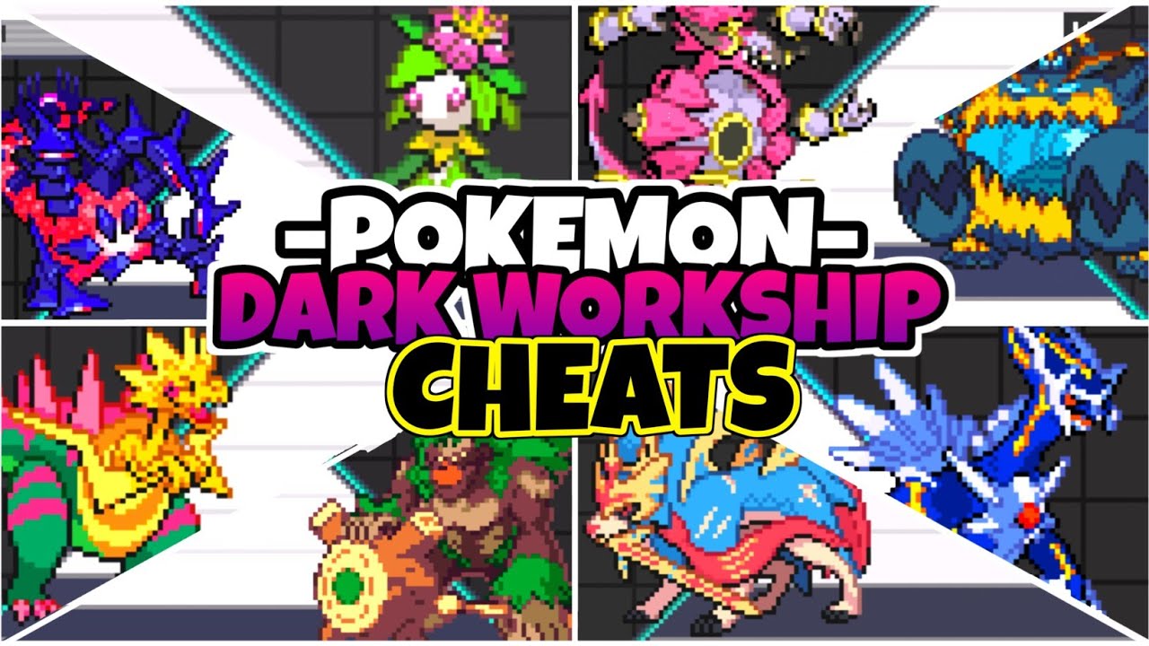Pokemon dark workship cheat code 💯% working #pokemon 