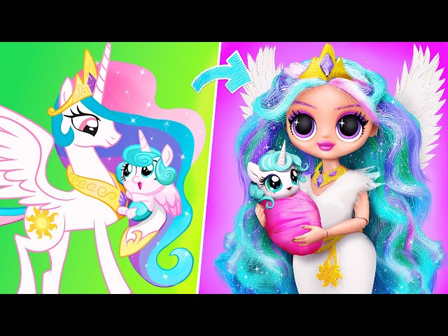 My Little Pony: Celestia Becomes a Mommy / 31 Doll DIYs class=