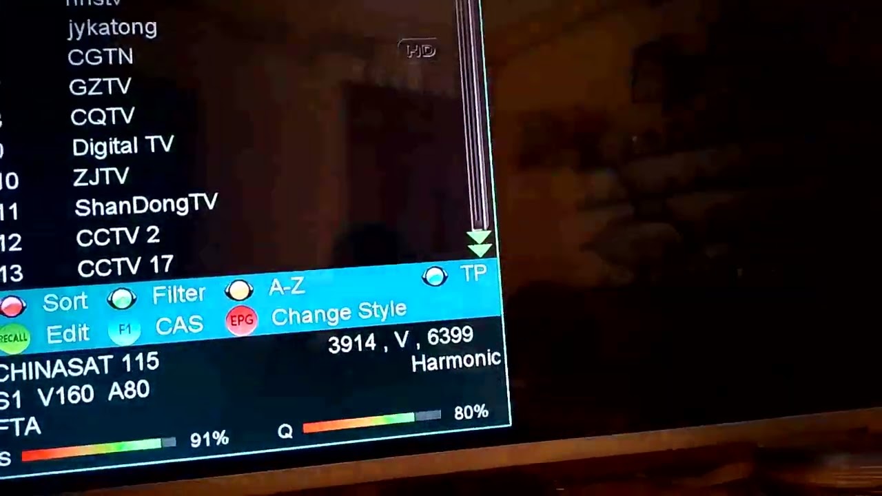 chinasat 115e 5fot gahrai wali dish par 81channl