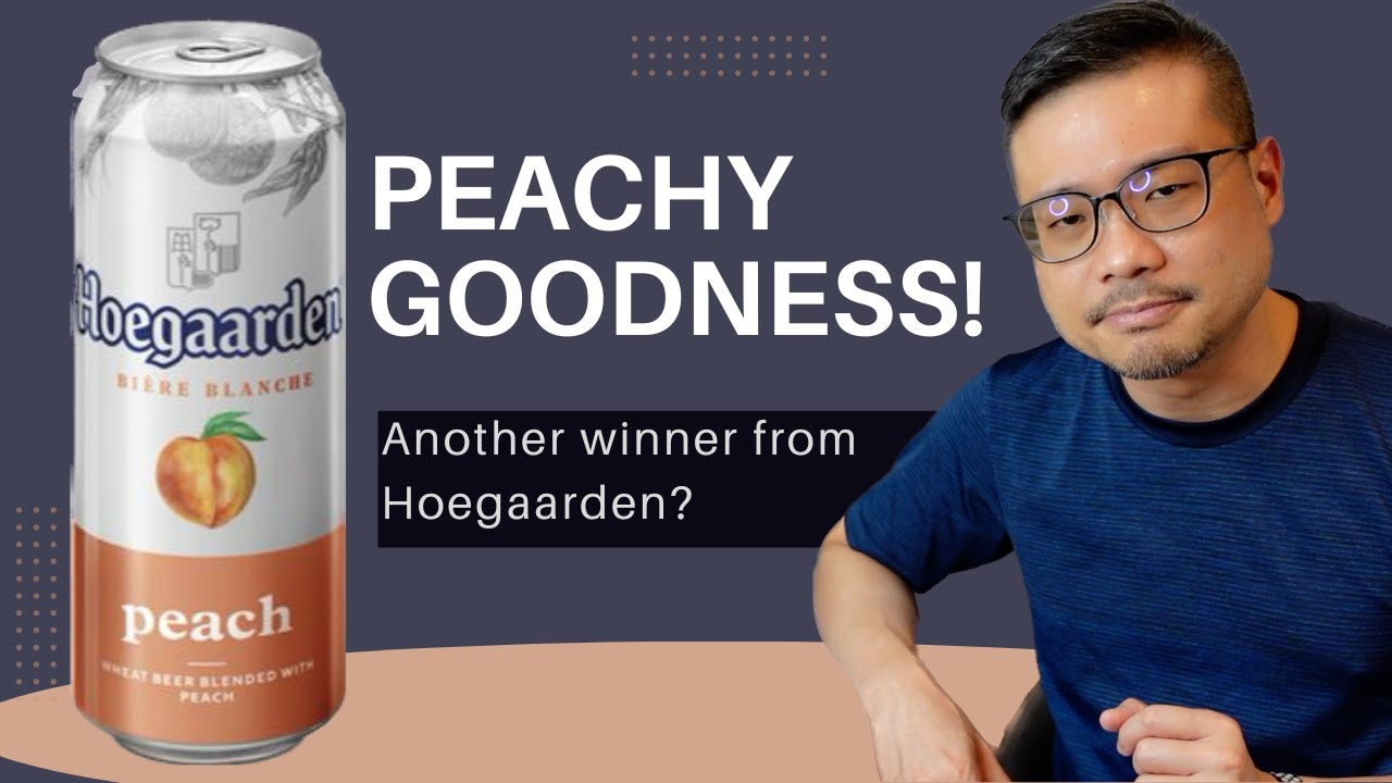 Finally, a DELICIOUS peach flavoured WHEAT BEER from Hoegaarden?! Watch on to find out!