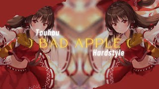 TOUHOU  BAD APPLE ( Afrydai Remix ) ft. Hatsune Miku | Hardstyle | Visualizer | Free Download