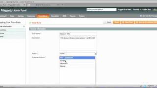 How to Setup Shopping Cart Price Rules on Magento
