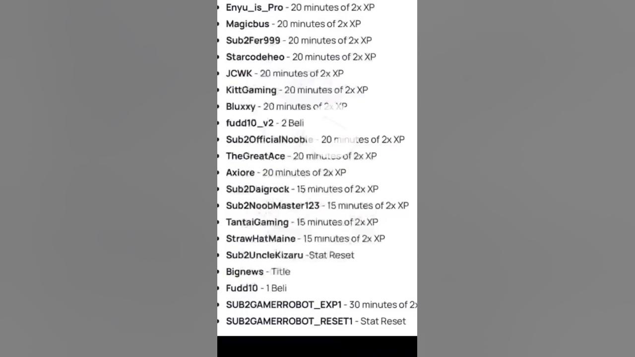 C digos de xp youtube
