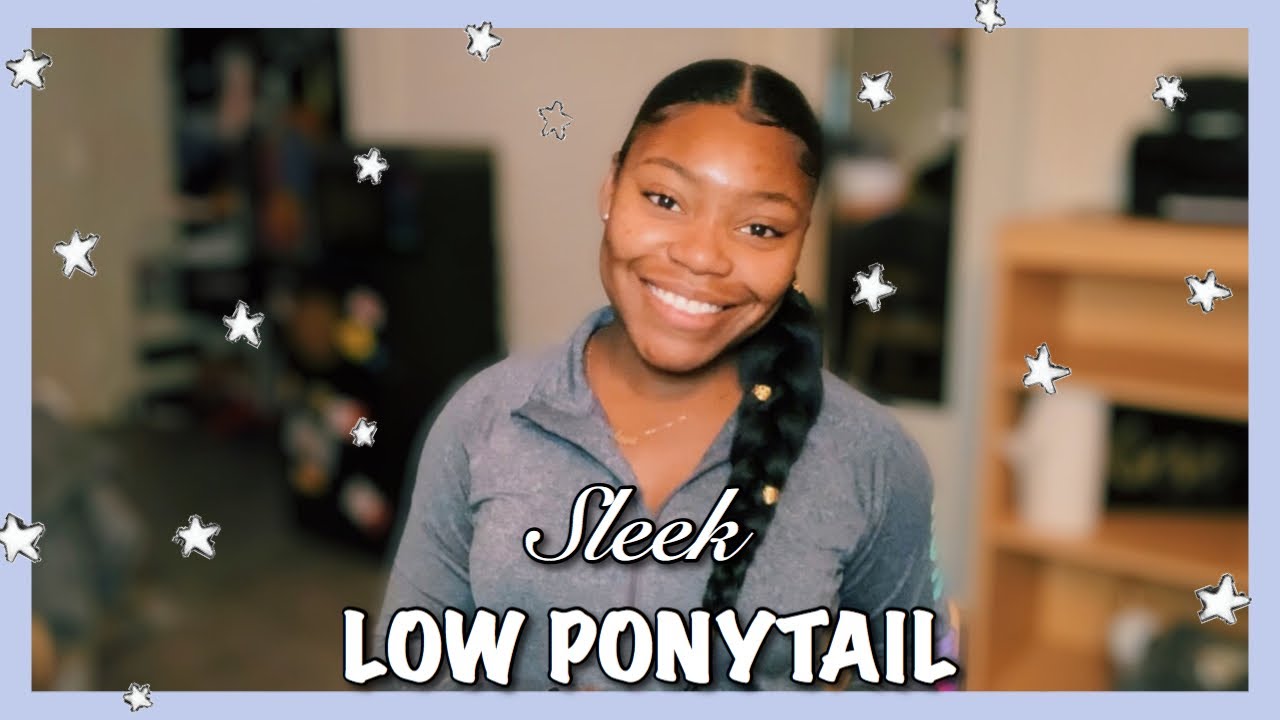 EASY SLEEK BRAIDED PONYTAIL TUTORIAL| KIRSTENELIZABETH EASY SLEEK BRAIDED PONYTAIL TUTORIAL| KIRSTENELIZABETH