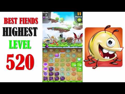 Best Fiends Level 520 (Highest Level ) Walkthrough Android/iOS Gameplay