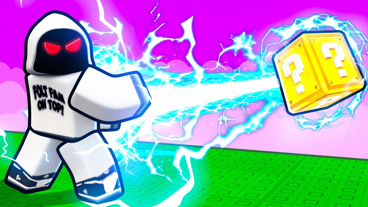 ROBLOX POWER BLAST LUCKY BLOCKS!