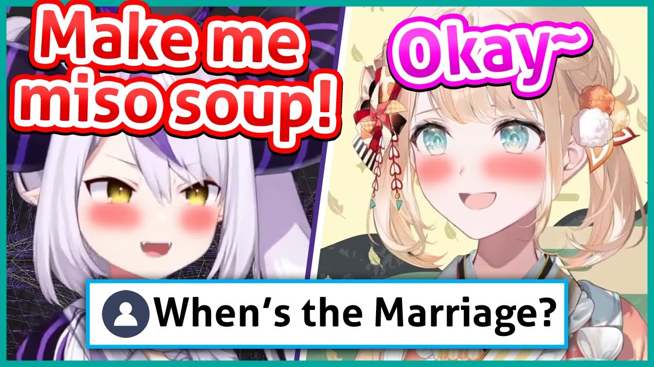 Ироха подумала, что получила предложение руки и сердца от Лаплуса, и была очень удивлена