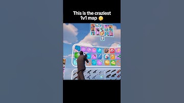 This is the craziest 1v1 fortnite map! 🔥 #fortnite #1v1 #viral #fyp