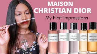MAISON CHRISTIAN DIOR FRAGRANCE SAMPLING & BUYING GIUDE | My First Impressions