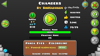 Уровень Chambers/geometry dash 2.11