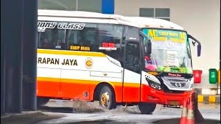 Bus Harapan Jaya Dan Bagong Jam Sibuk Minggu Siang 22 Feb 26 Part 1
