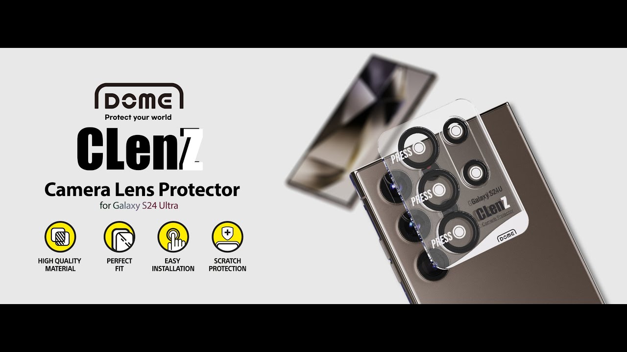 Whitestone ClenZ for S24 Ultra Installation (Camera Protectors