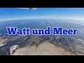 Watt &amp; Meer, das Wattenmeer aus der Luft