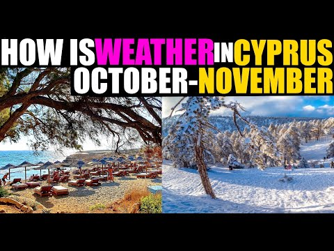 فيديو: كيف سيكون الطقس في قبرص في تشرين الثاني / نوفمبر 2019