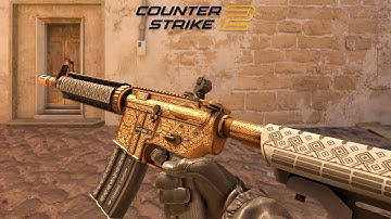 CS2 M4A4 | Royal Paladin - Skin showcase all floats [4K60FPS]