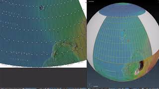 Map to 3D globe. Mars. Pt_6 [Fix distortion, Not necessary] screenshot 5