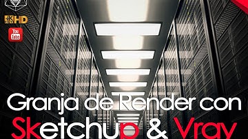 Tutorial Renderizado Distribuido con Vray para Sketchup | Render en red