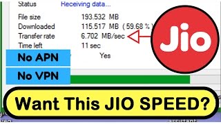 How to increase Reliance Jio Speed😎 [Browsing & downloading][100% WORKING]] screenshot 2