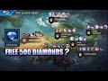 IS THE FREE 500 DIAMONDS REAL? - DOUBLE 11 DIAMOND VAULT AND MLBB MAP