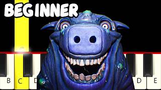 beautiful navy eyes garten banban ix easy piano tutorial
