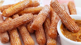 CHURROS COM 5 INGREDIENTES – O MAIS FÁCIL DA VIDA – SEQUINHO E DELICIOSO