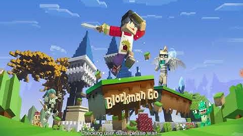 Pets play Blockman Go episode 1 (TNT run, rainbow parkur, egg wars, build battle