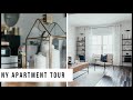 Modern ny apartment tour 2021  living room and kitchen