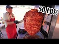 Building a 50LB Meat TROMPO from Scratch at this LA Taco Stand!