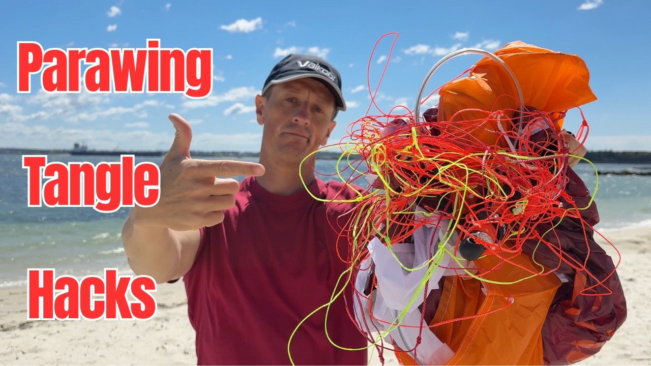 Parawing пошёл не так — как распутать стропы