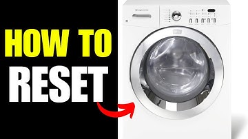 How To Reset Frigidaire Washing Machine