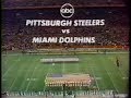 1973-12-03 Pittsburgh Steelers vs Miami Dolphins