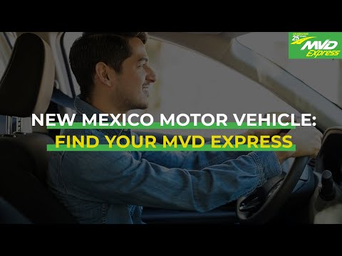 New Mexico Motor Vehicle: Find Your MVD Express