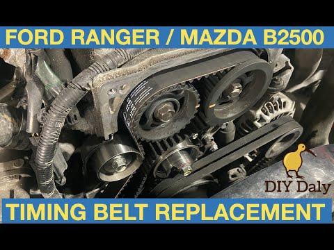 Ford Ranger / Mazda B2500 Timing belt kit replacement 2.5 TDCI