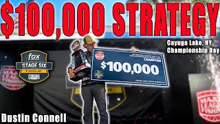 This CRAZY STRATEGY won me $100,000  MLF Stage 6 Cayuga Lake  Championship Day