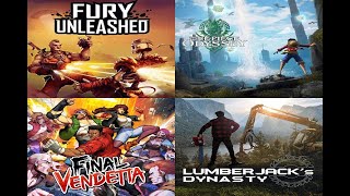 Fury Unleashed, One Piece Odyssey, Final Vendetta & Lumberjack's Dynasty PS4 PKGs