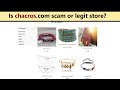 Chakros reviews! Is chacros.com scam or legit website? Why this store is so cheap?