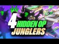 4 GOD TIER Non-Meta Junglers You SHOULD Be Playing To Climb!