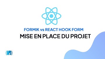 Tutoriel React: Formik / React Hook Form - 1 - Mise en place du projet