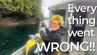 MY FIRST TIME Vancouver Island Van life to Scuba Diving