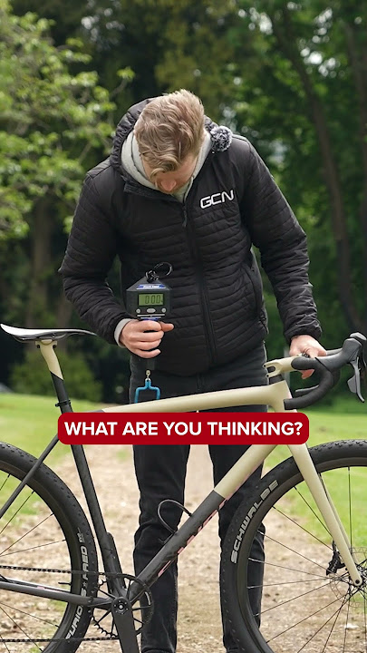 Weighing the lightest gravel bike ⚖️