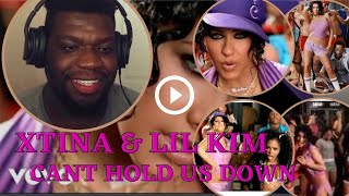 Xtina \& Lil Kim Cant Hold Us Down MV I MY REACTION