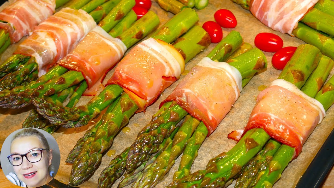 Szparagi - pyszne, szybkie i łatwe danie z piekarnika. Becia gotuje - poleca.
