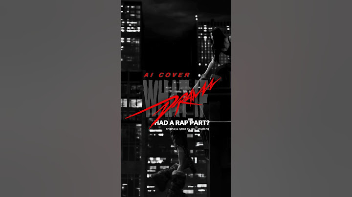 what if drama had a rap in the chorus? [using ai] #aicover #kpop #aespa