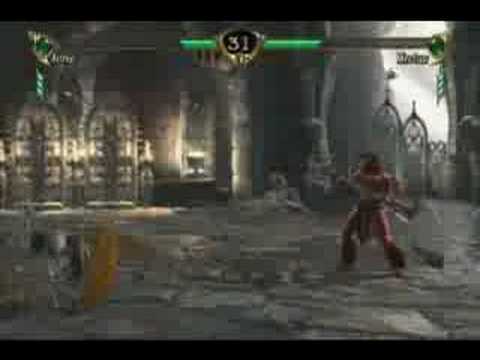 Soul Calibur IV (CAS Match Arthur vs Minotaur)